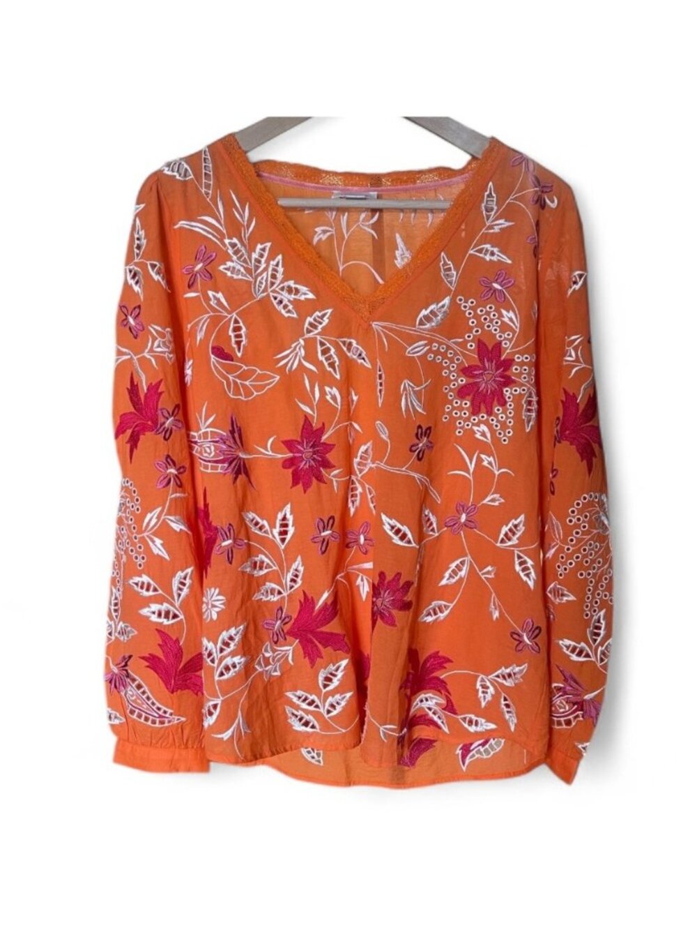 Sundance Women Boho Embroidered Peasant Blouse Size M Cottagecore Festival y2k